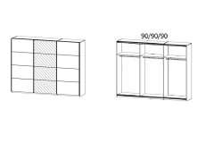 271x210x62 cm