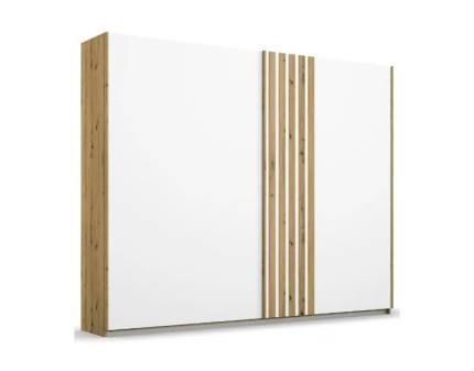 Dulap cu usi glisante MOSBACH 226x210x62cm stejar Artisan/ alb alpin 