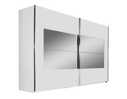 Dulap alb alpin/oglinda 316x236x68cm X-TEND FRAME 1