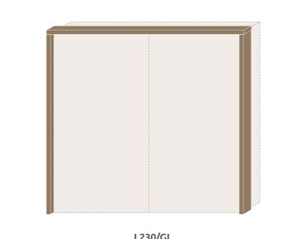 Rama passepartout fara led dulap 230cm GALA 