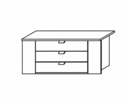Caseta cu 3 sertare 117x53cm  