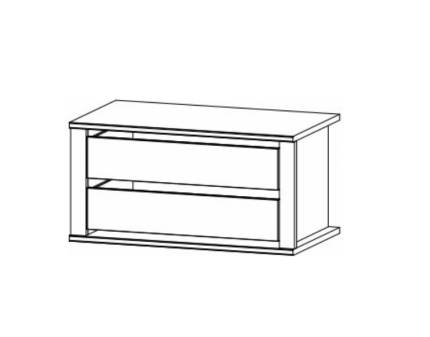 Caseta cu 2 sertare 88x45cm